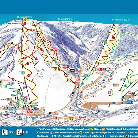 Apartament Komfort-fewo Skywalk-blick Mit Meinecardplus Willingen (Upland)